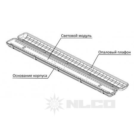 Светильник NLCO ISK36-16